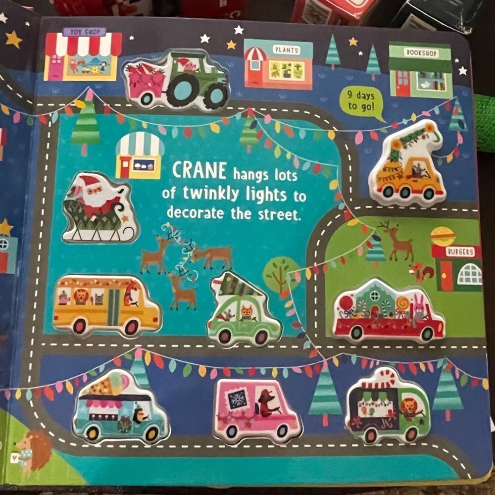 COUNTDOWN TO CHRISTMAS TRUCK BOOK - Picture 2 of 5